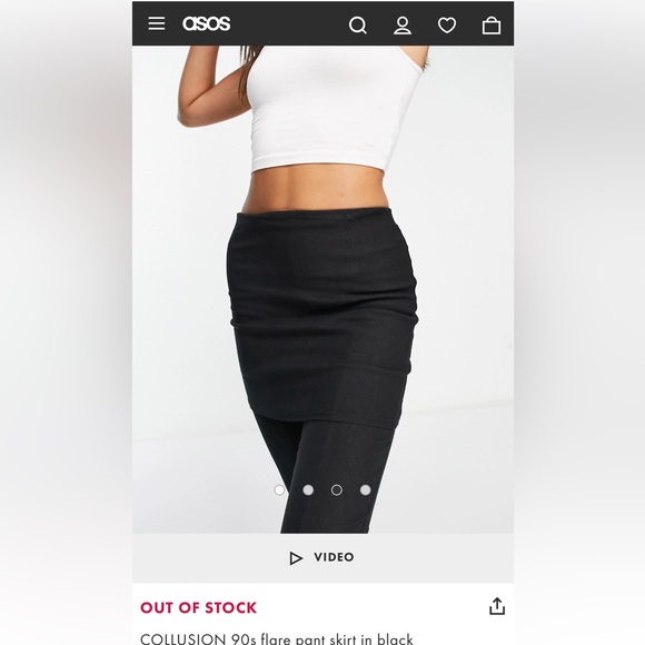 Trendy skirt over pants bottoms! - Picture 4 of 8